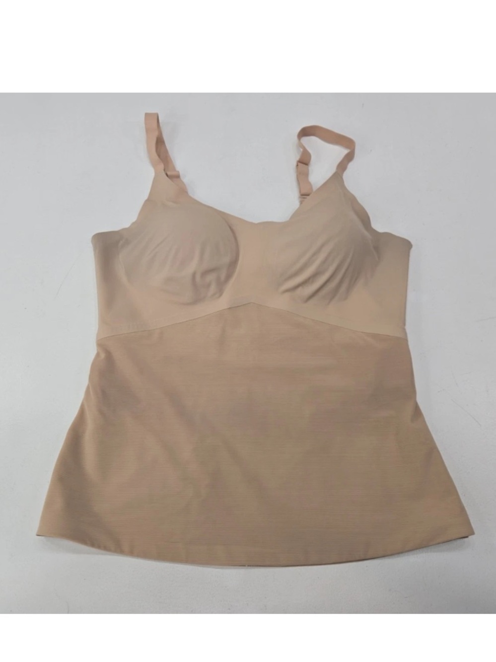 Honeylove LiftWear Cami Shapewear Tops Size XL Skin Tone Stretch Comfy FLAWS
